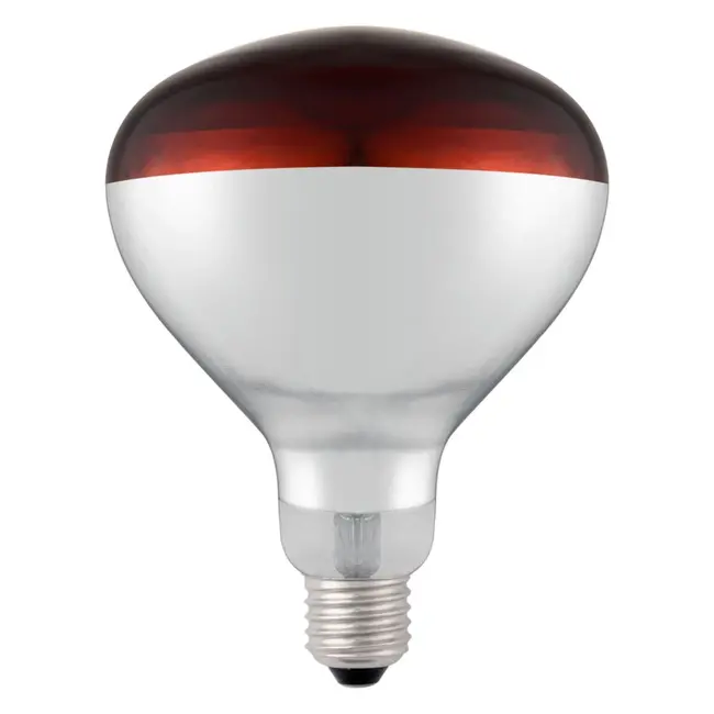 HENDI Infrarood warmtelamp – Rood licht – Versplinteringsbestendig – 230V/250W – ⌀125x(H)170mm