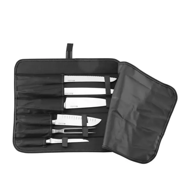 HENDI Messen draagtas – koffermodel – elastische bevestiging – duurzaam plastic – 450x70x x(H)110mm