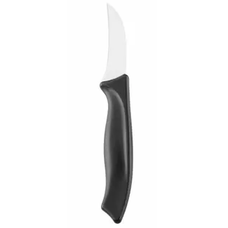 HENDI Gebogen schilmes – roestvrij staal – vaatwasmachinebestendig – 170 mm – zwart