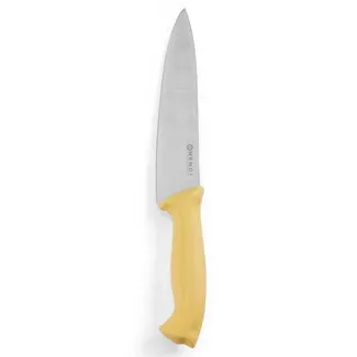 HENDI Koksmes – Geel – HACCP Polypropyleen Heft – 320 mm