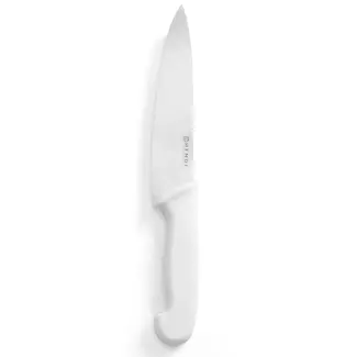 HENDI Koksmes – Polypropyleen Heft – HACCP Richtlijnen – 320 mm – Wit