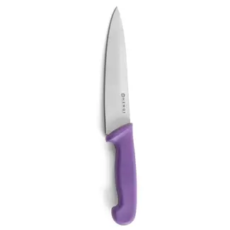 HENDI Koksmes – HACCP Polypropyleen Heft – Paars – 320 mm