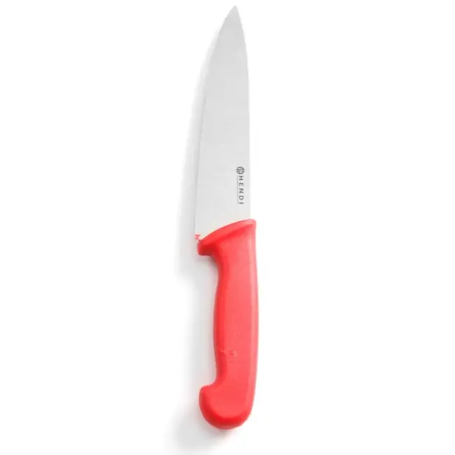 HENDI Koksmes – Rood heft – HACCP richtlijnen – 320 mm
