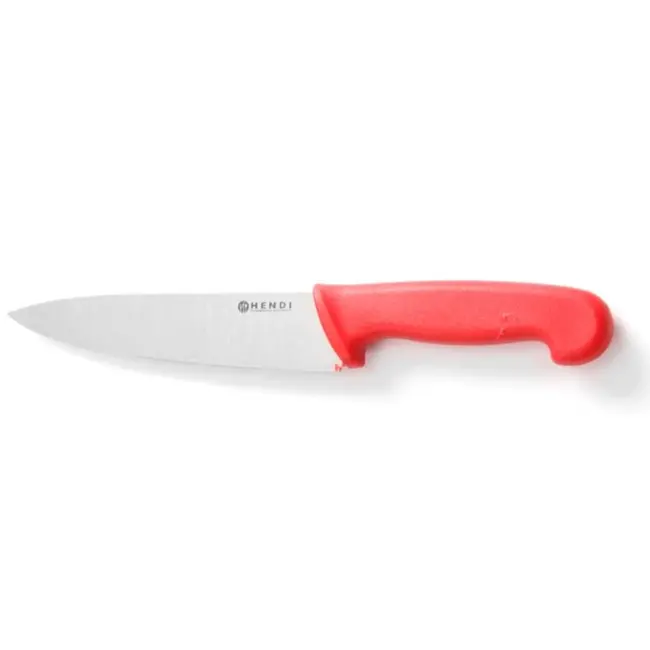 HENDI Koksmes – Rood heft – HACCP richtlijnen – 320 mm