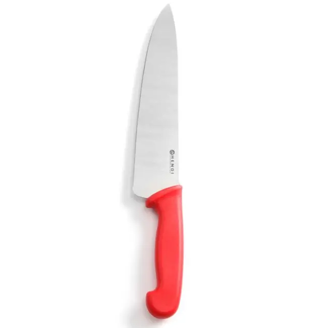 HENDI Koksmes – Polypropyleen Heft – Rood – 385 mm