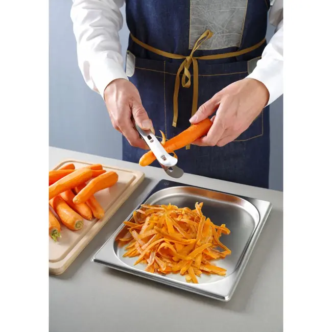 HENDI Aspergeschiller – ergonomisch ontwerp – roestvast staal – vaatwasmachinebestendig – 200x50x30 mm