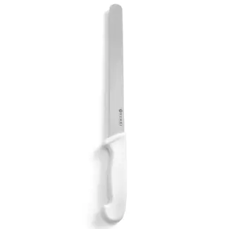 HENDI Broodmes – Golfkartel – HACCP Polypropyleen Heft – 385 mm – Wit