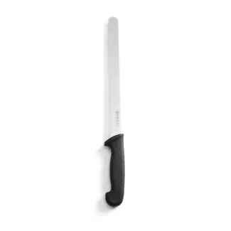 HENDI Broodmes – Golfkartel – Zwart – 430 mm – HACCP Polypropyleen Heft