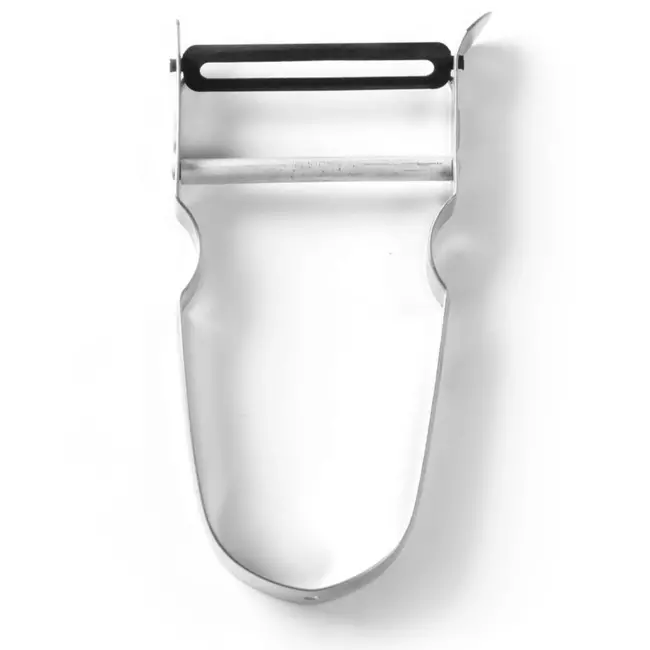 HENDI Dwarsmodel dunschiller – vlijmscherp roestvast staal – breed handvat – 110 mm