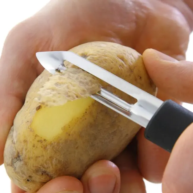 HENDI Dunschiller – Roestvrij staal – Ergonomisch ontwerp – 175 mm