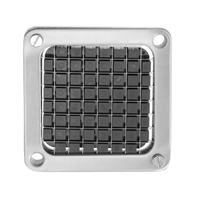 HENDI Fritesmes – 11 mm snijbreedte – Inclusief drukplaat – 110x110 mm