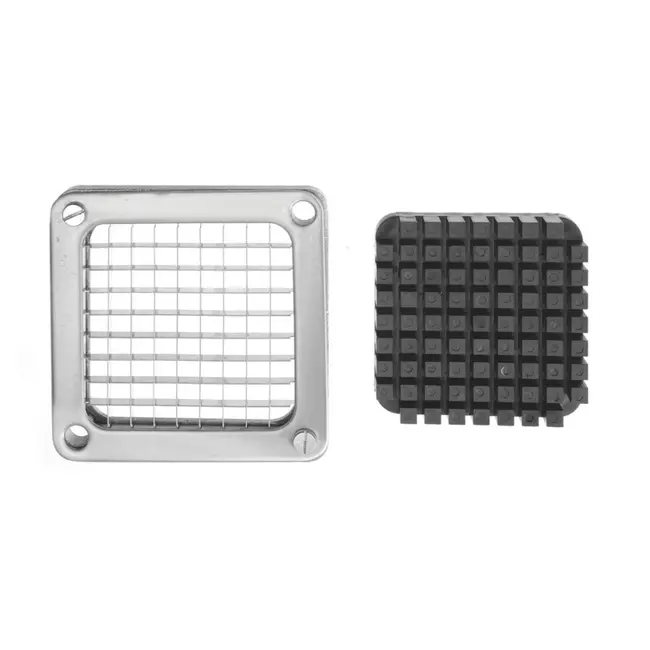 HENDI Fritesmes – 9 mm – Inclusief drukplaat – Niet vaatwasserbestendig