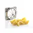 HENDI Fritessnijder met 4 verwisselbare messen voor 6, 9 en 13 mm