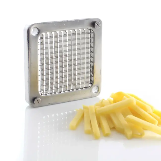 HENDI Fritessnijder met 4 verwisselbare messen voor 6, 9 en 13 mm