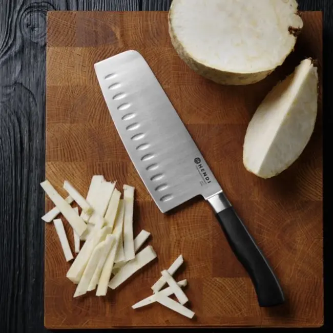 HENDI Hakbijl – Profi Line – Granton Kuilen – Vlijmscherp – 300mm – Zwart