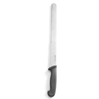 HENDI Ham- en zalmmes – polypropyleen heft – roestvrij staal – 490 mm – bruin