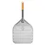 HENDI Pizzaschep geperforeerd 710 x 344 mm van hard aluminium