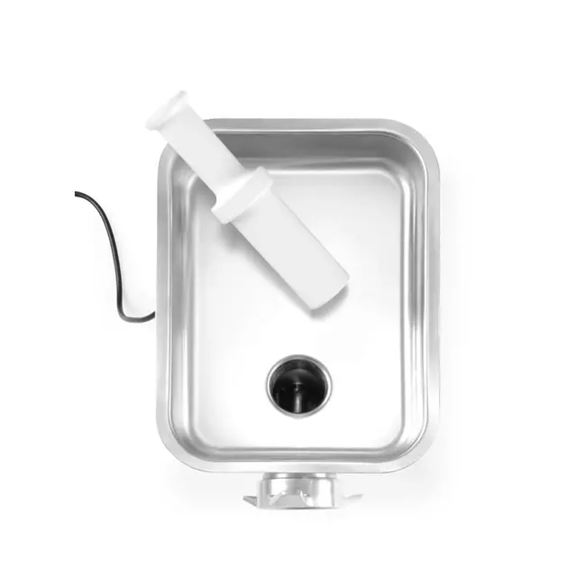 HENDI Krachtige gehaktmolen – roestvrij staal – 1,7 kg/min – eenvoudig te reinigen – anti-slip voetjes