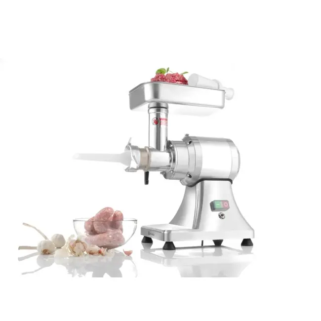 HENDI Krachtige gehaktmolen – roestvrij staal – 1,7 kg/min – eenvoudig te reinigen – anti-slip voetjes