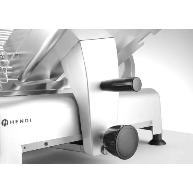 HENDI Snijmachine Profi Line – Hoog vermogen – Veiligheidsfuncties – 300 mm mes – Aluminium behuizing