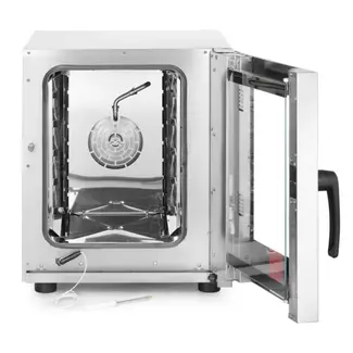 HENDI Compacte hetelucht stoomoven – 5x GN 2/3 – roestvast staal – LED-verlichting – 230V/3200W HENDI Compacte hetelucht stoomoven – 5x GN 2/3 – roestvast staal – LED-verlichting – 230V/3200W