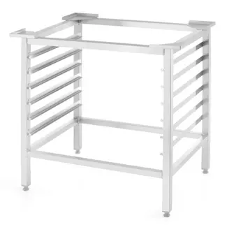 HENDI Onderstel voor bakkerijovens – roestvrij staal – 760x520x700 mm – capaciteit 6x 600x400