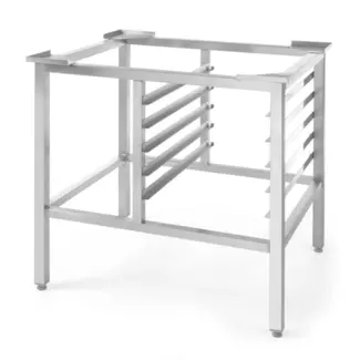 HENDI Onderstel voor hetelucht stoomoven – 4x GN 2/3 – roestvrij staal – 580x390x750 mm