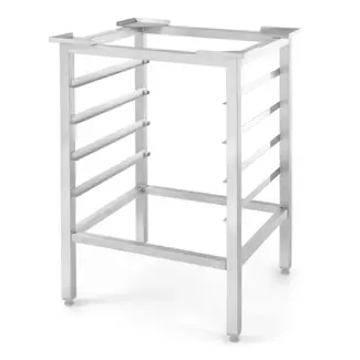 HENDI Onderstel voor ovens – 5x450x340 mm – 560x510x(H)800mm – metaal en aluminium