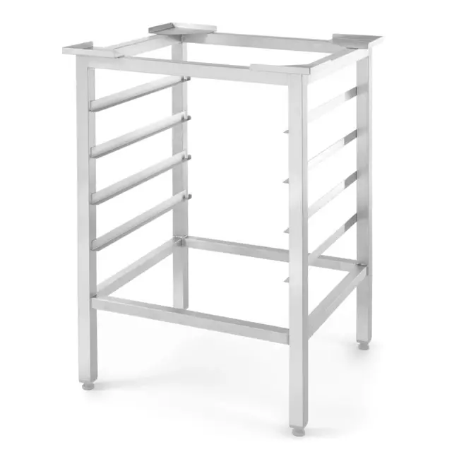 HENDI Onderstel voor ovens – 5x450x340 mm – 560x510x(H)800mm – metaal en aluminium