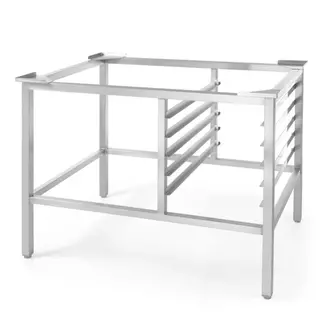 HENDI Onderstel voor ovens – robuust roestvrij staal – 940x640x700 mm