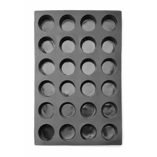 HENDI Siliconen bakvorm – muffin – antiaanbak – hittebestendig – 570x375x40 mm