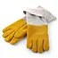 HENDI Hittebestendige leren barbecue handschoenen – extra lang – 2 stuks – 460 mm