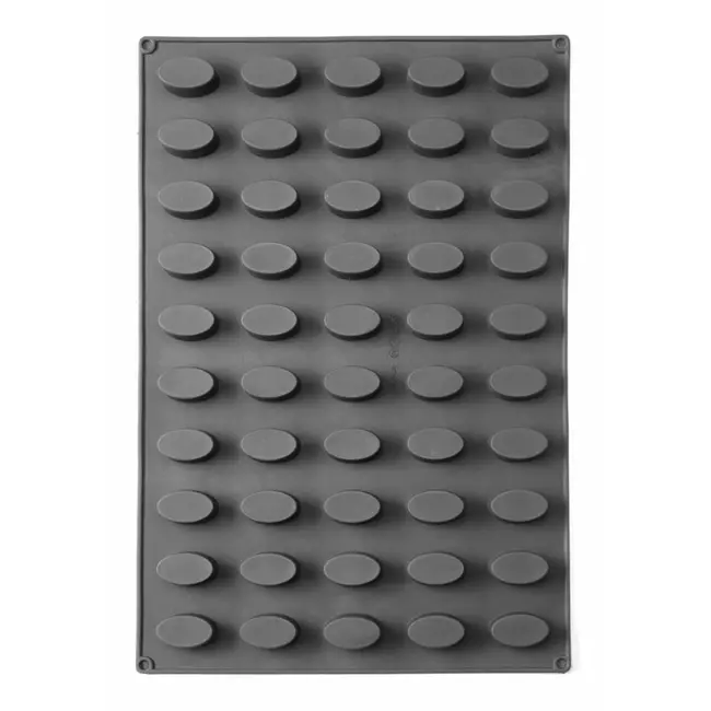 HENDI Ovale siliconen bakvorm – antiaanbak – 570x375x20 mm – hittebestendig – vaatwasser- en magnetronbestendig