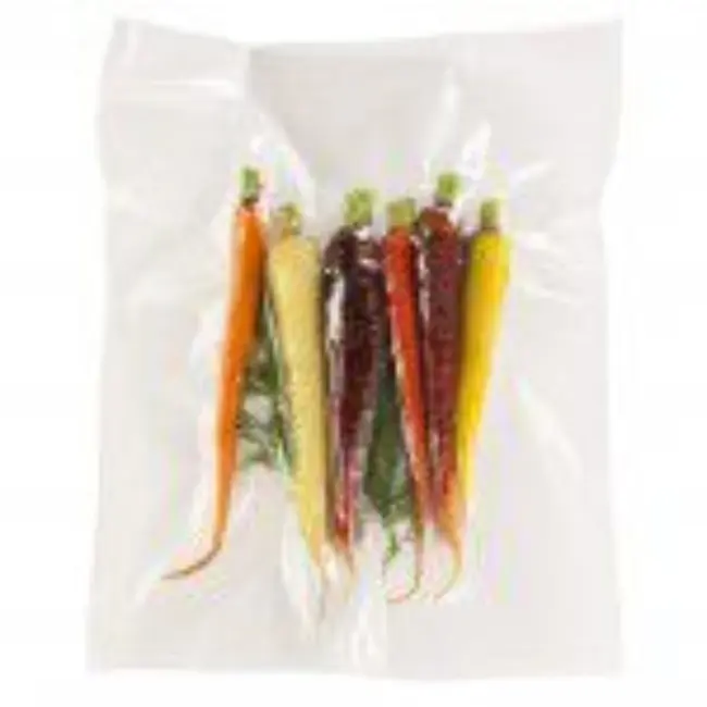 HENDI Vacuümverpakkingszakken met reliëf – 100 stuks – 250x350 mm – UV-filter – Temperatuurbestendig