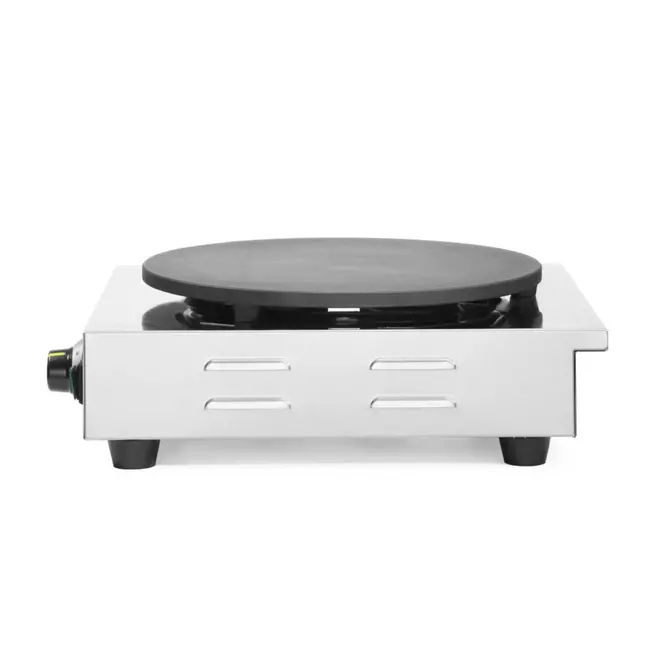 HENDI Crepe bakplaat – gietijzer met keramische coating – gelijkmatige hitteverdeling – 458x520x165 mm – roestvast staal