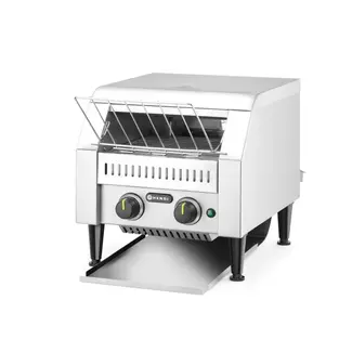 HENDI Dubbele doorloop broodrooster – zilver – 230V/2240W – 418x365x x(H)390mm