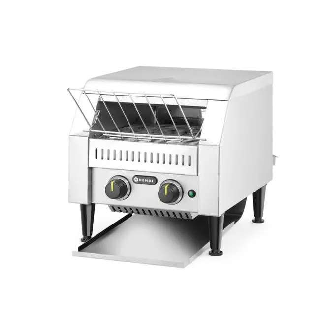 HENDI Dubbele doorloop broodrooster – zilver – 230V/2240W – 418x365x x(H)390mm