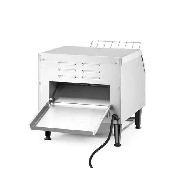 HENDI Dubbele doorloop broodrooster – zilver – 230V/2240W – 418x365x x(H)390mm