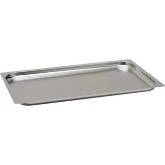 HENDI Gastronorm bakplaat – roestvrij staal – vaatwasser- en ovenbestendig – 530x325x20 mm
