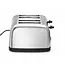 HENDI Toaster – 4 sneetjes – 2 verwarmingszones – 7 roosterniveaus – roestvrij staal