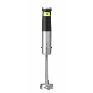 HENDI Staafmixer draadloos 150 W met drukbediening en S-vormig mes