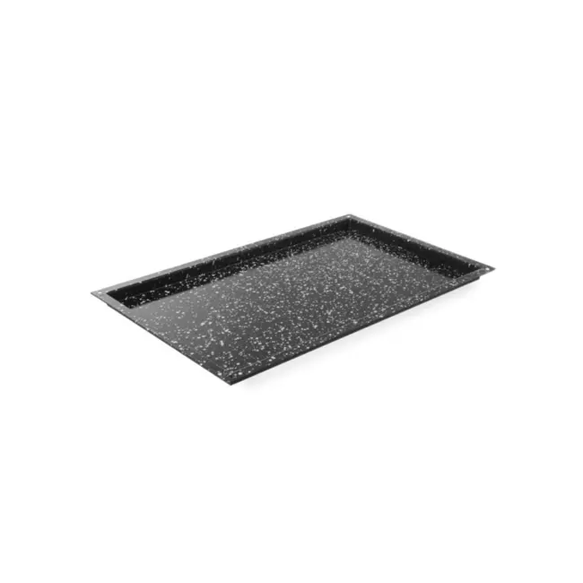 HENDI Universele bakplaat – geëmailleerd staal – hittebestendig tot 300°C – GN 1/1 – 530x325x20 mm