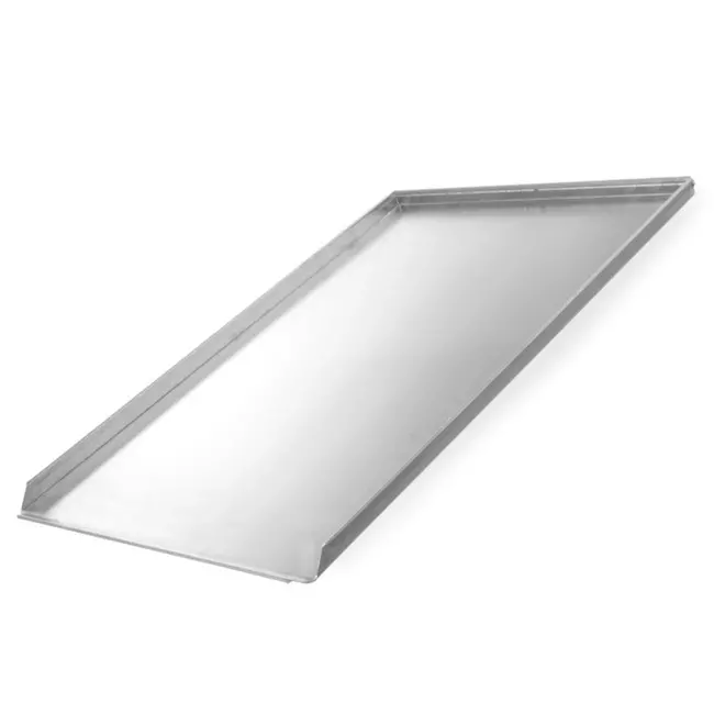 HENDI Ovenplaat – 3 randen – aluminium – 600x400x20 mm