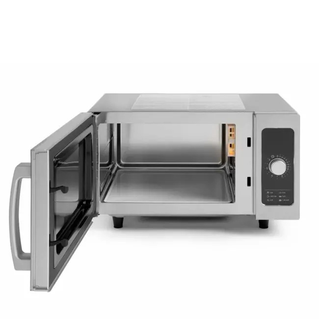 HENDI Magnetron – 1000W – 25L – roestvrij staal – keramische bodem – 6 programma's