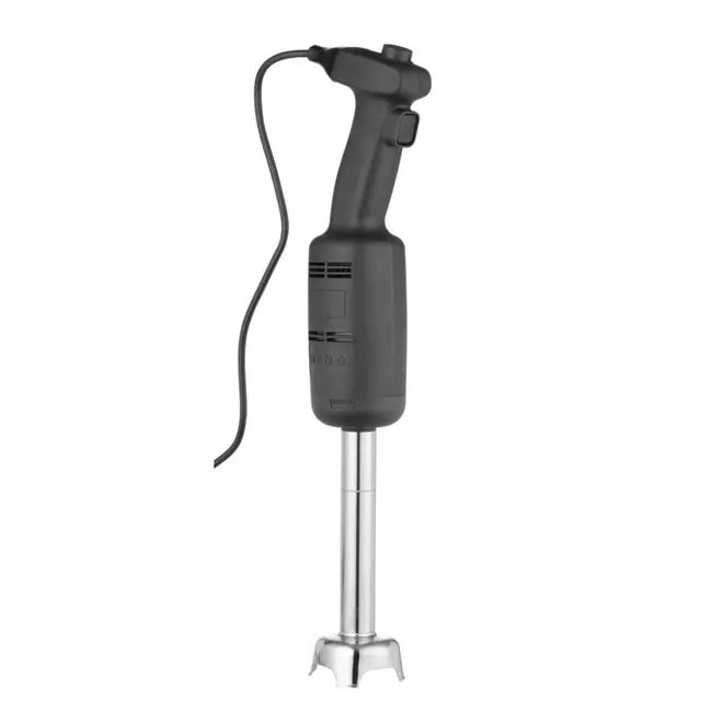 HENDI Staafmixer – Regelbare snelheid – Ergonomische greep – Roestvast staal – 160 mm – Zwart