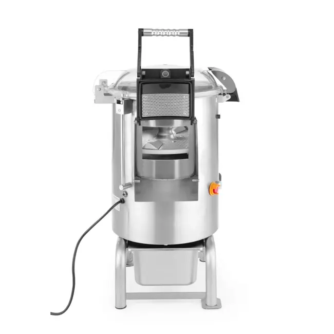 HENDI Aardappelschiller – Professioneel – 10 kg capaciteit – 230V/750W – Roestvrij staal – 22 liter – Timer