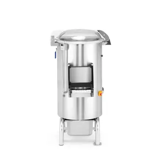HENDI Professionele aardappelschilmachine – 18 kg capaciteit – roestvrij staal – 28 liter – snel en efficiënt