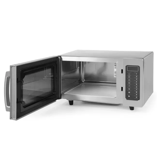HENDI Programmeerbare magnetron – 1000W – 23L – roestvrij staal – multifunctioneel