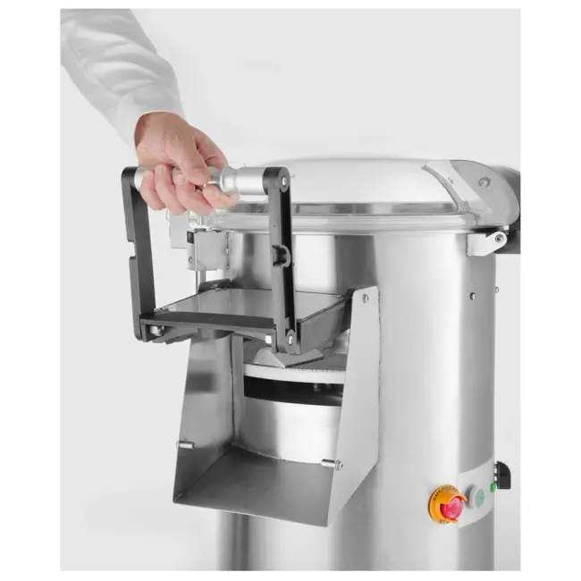 HENDI Professionele aardappelschilmachine – 18 kg capaciteit – roestvrij staal – 28 liter – snel en efficiënt