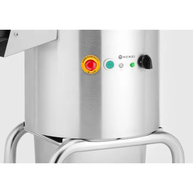 HENDI Professionele aardappelschilmachine – 18 kg capaciteit – roestvrij staal – 28 liter – snel en efficiënt